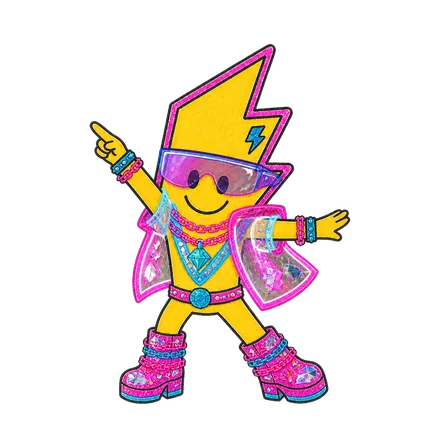 Neon im Look Neon Cyber in point-Pose